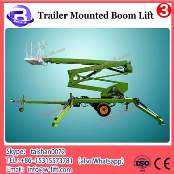 10m Best Price outdoor trailer aerial boom lift hydraulic man lift for sale