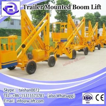 10-16m trailer mounted boom lift/towable boom lift manufacturer