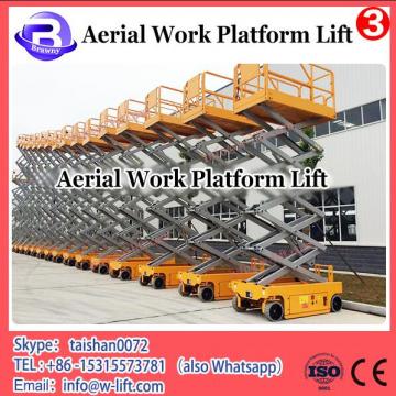 10 meters height single arm aluminum alloy lift hydraulic aerial work platform