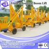 12m hydraulic telescopic boom lift/hydraulic arm lift platform