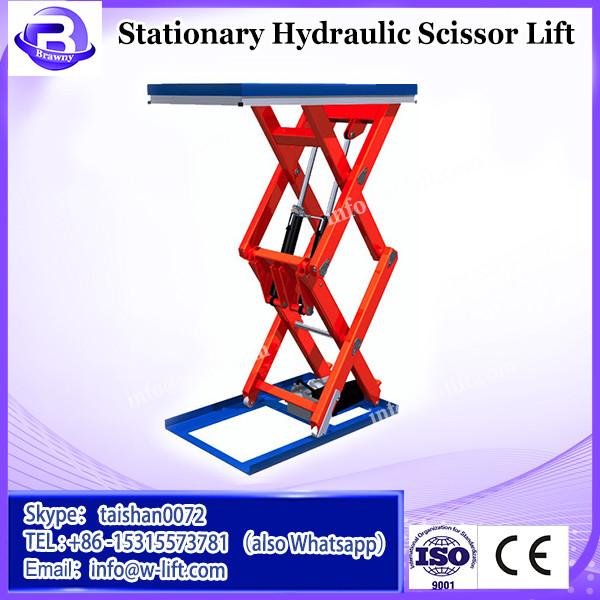 0.3~15 Tons Stationary Type Hydraulic Scissor Car Lift #2 image