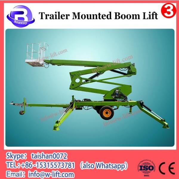 10-16m trailer mounted boom lift/towable boom lift manufacturer #3 image