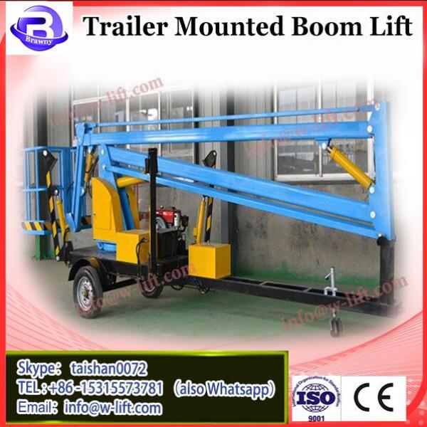 10-16m trailer mounted boom lift/towable boom lift manufacturer #1 image